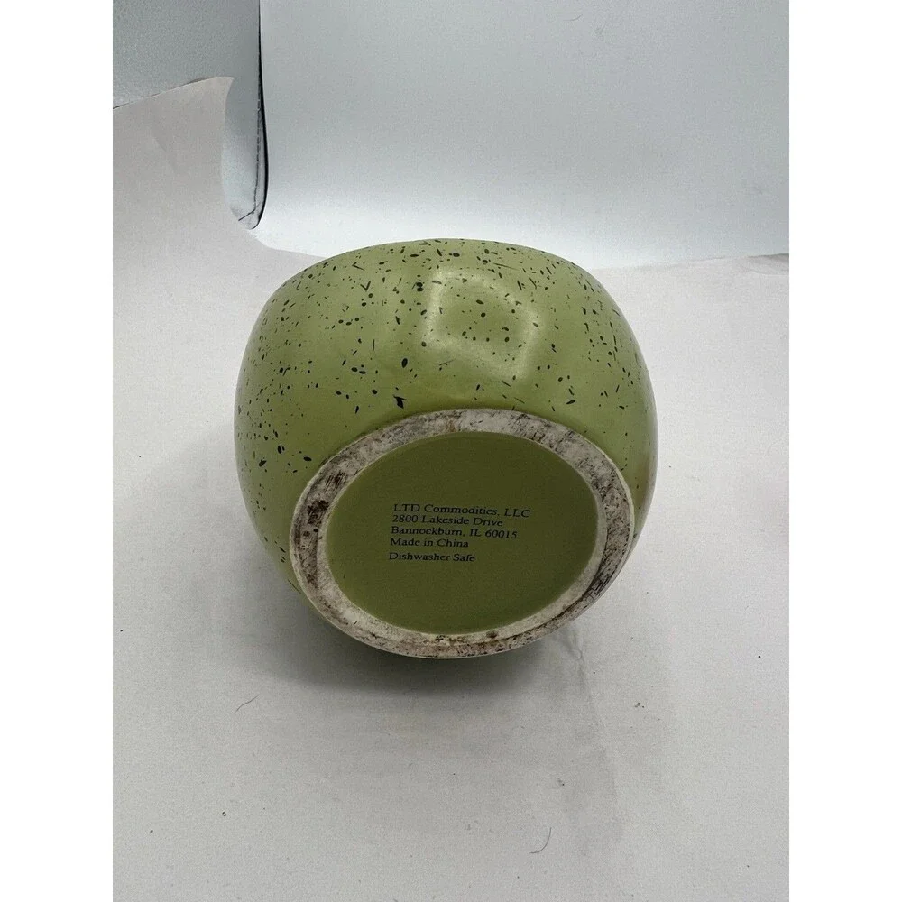 Commodities Spoon Rest - Upright - Eathernware - Green Speckled